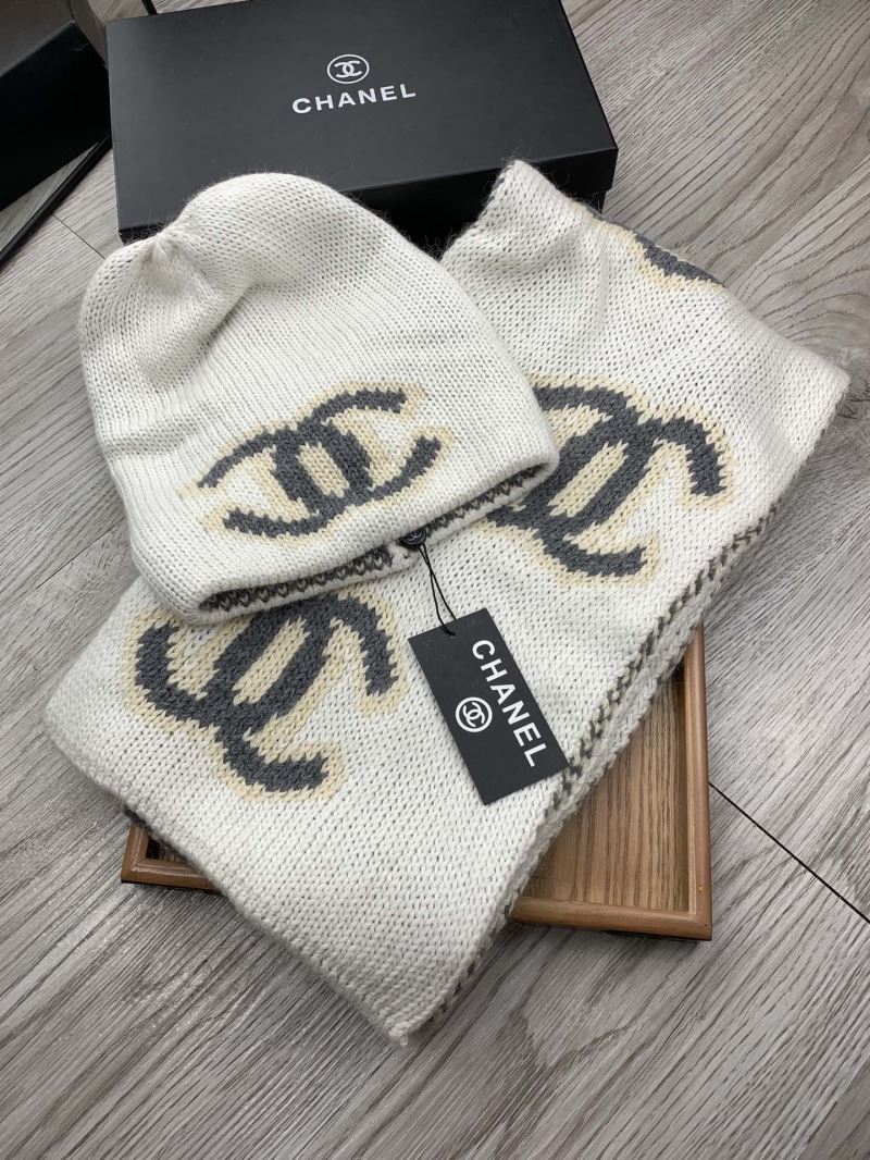 Chanel Caps Scarfs